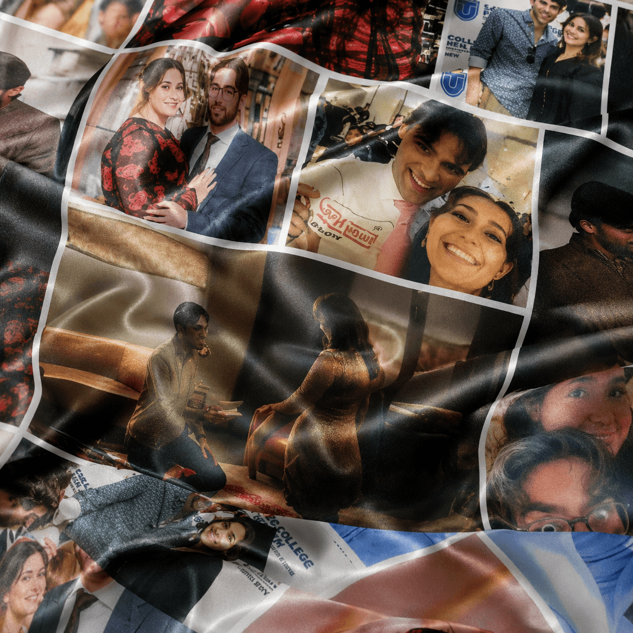 Personalized photo-printed suit and jacket lining